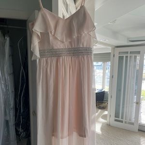 Light pink homecoming dress